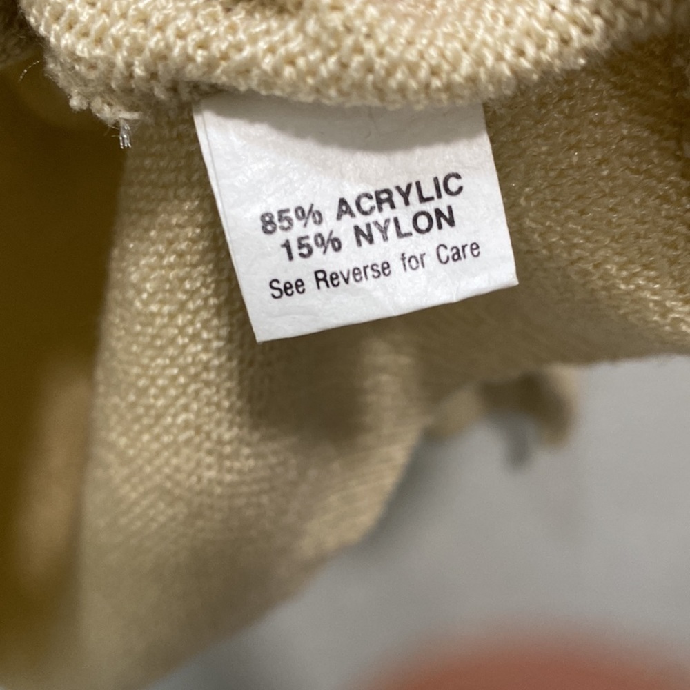 Vivanti vintage sweater tan‎ cream - Picture 5 of 11